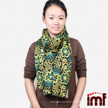 Inner Mongolia Lady Elite Fashion Green Spring Kashmir Shawl